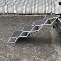 4 Step Portable Dog Step Stair