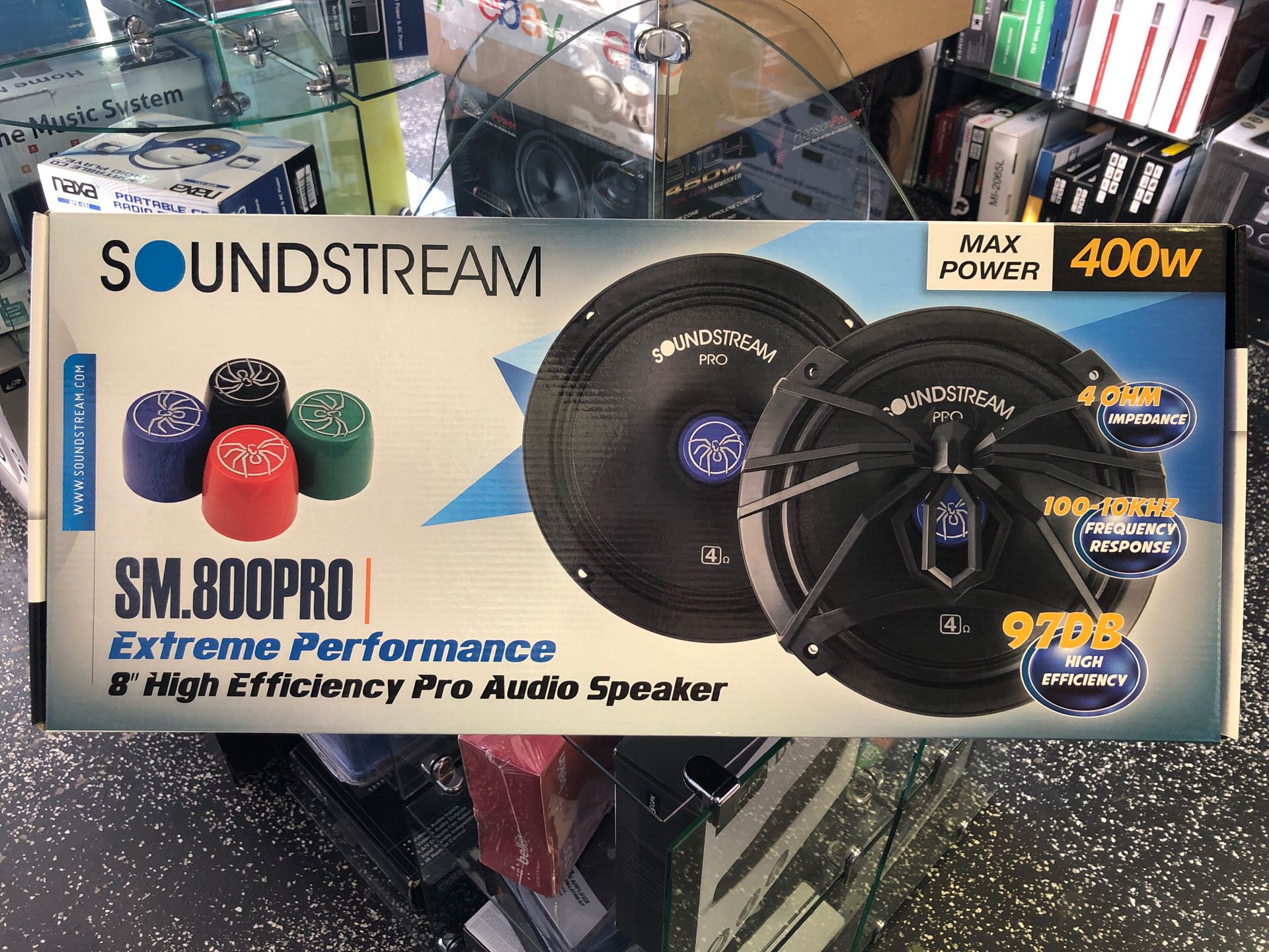SoundStream 8” High Efficiency Pro Audio Speaker