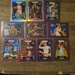 2024 NBA PRIZM DRAFT PICKS ROOKIE SINGLES CHECK DESCRIPTION FOR LIST