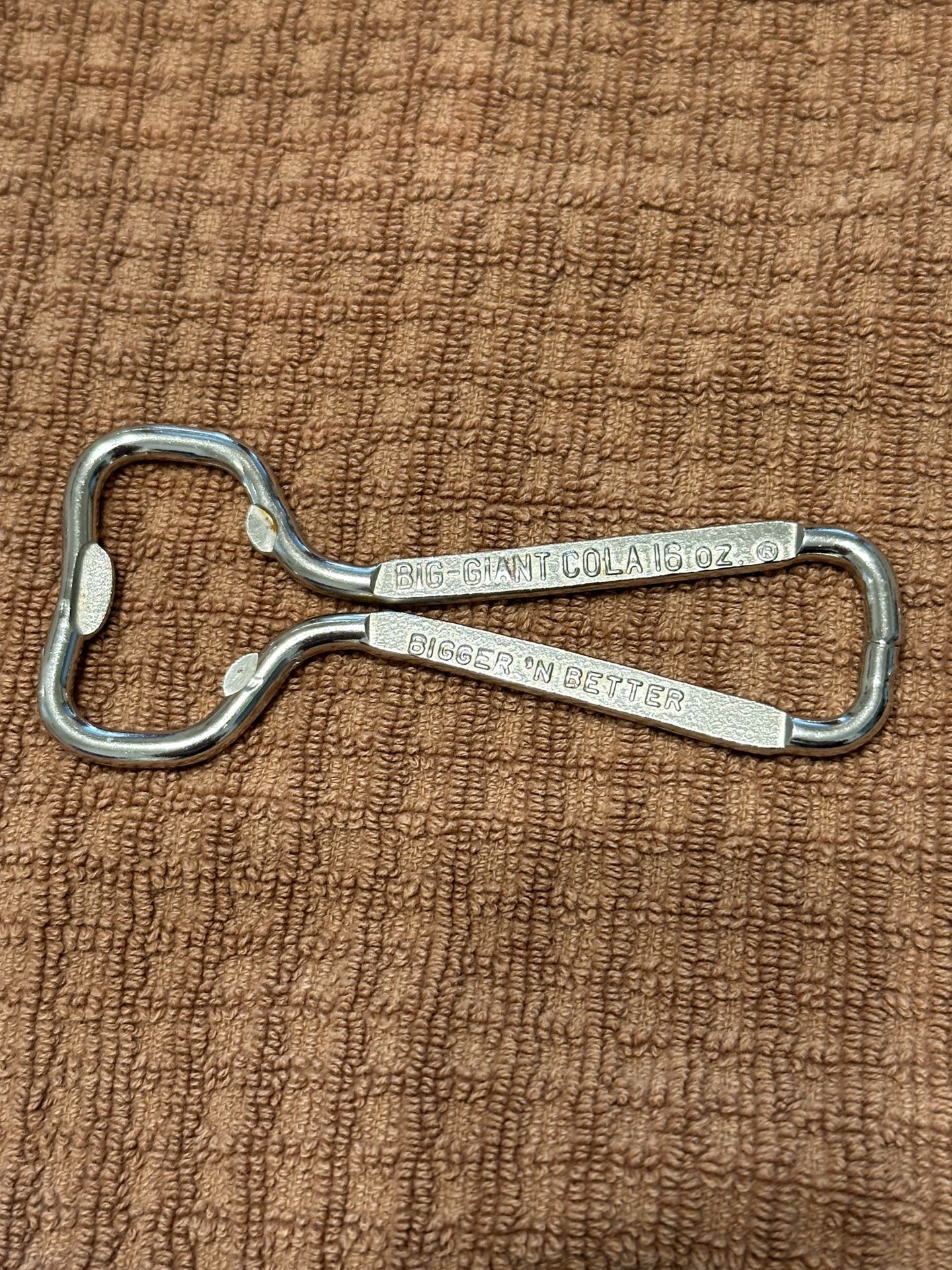 Vintage 1960 Big Giant Cola Bottle Opener