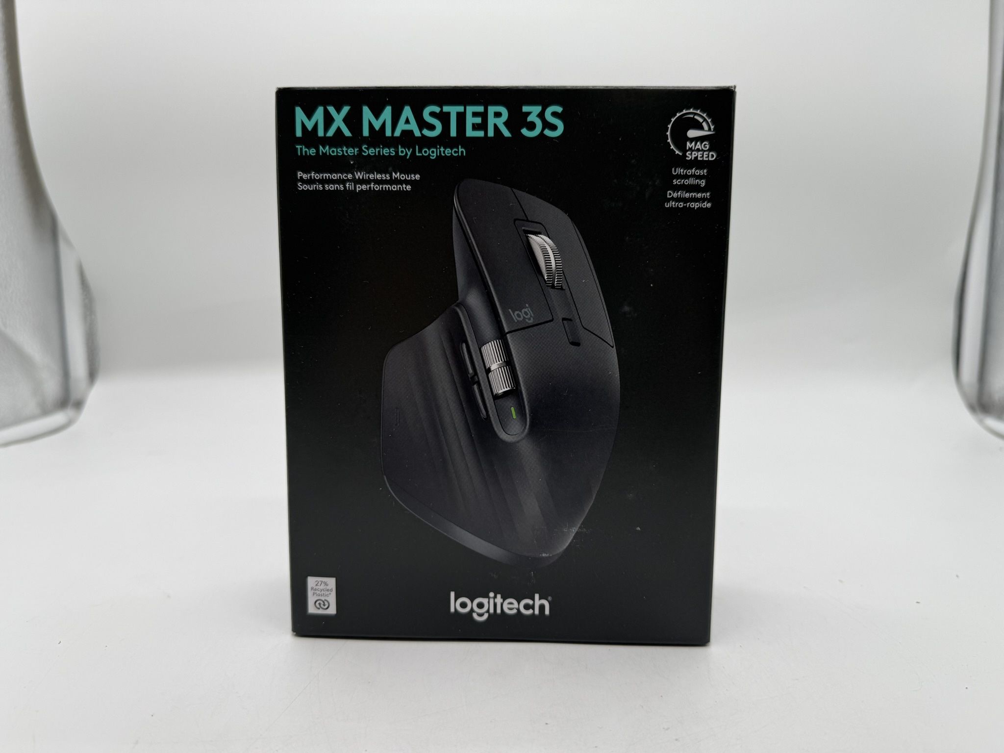 LOGITECH MX MASTER 3S WIRELESS MOUSE STANDARD EDITION WITH USB GRAPHITE