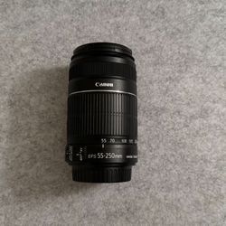 Canon EF-S 55-250mm Lens
