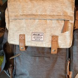 Eddie Bauer-baby diaper bag, (read Description)
