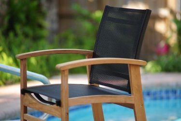 BRAND NEW 100% FSC Solid Teak Patio Dining Chair