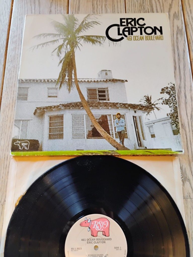 ERIC CLAPTON "461 Ocean Blvd" LP @1974