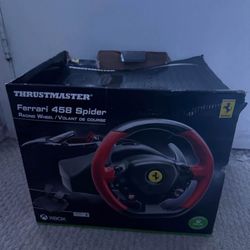 Thrustmaster - Ferrari 458 Spider Racing Wheel for Xbox X/ S and Xbox One