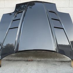 Hood Para Corvette Fibra De Carbón 