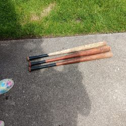 3 Very Old Baseball Bats **resellers Welcome**