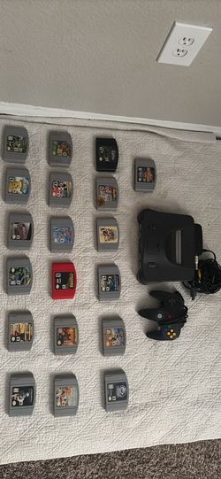 Nintendo 64 + 19 Games