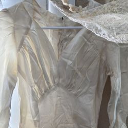Vintage Wedding Dress (1960’s?)