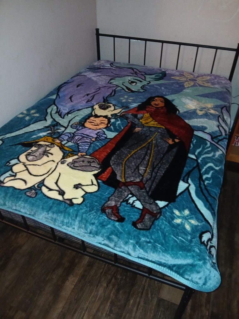 Full size bed frame with mattress  
❌️Need Gone ASAP❌️