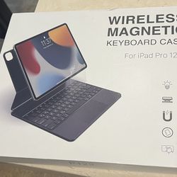 Wireless Magnetic Keyboard Case For iPad Pro 12.9