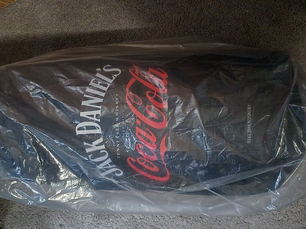 Jack Daniels & Coca-Cola Can Shape Sleeping Bag