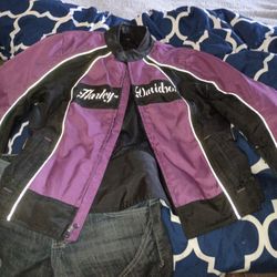 Harley-Davidson Motorcycle Jacket And Strength & Speed Motorcycle Pants
