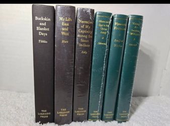 The Lakeside Press Classics R.R. Donnelley & Sons Lot of 6 Books NEW/SEALED