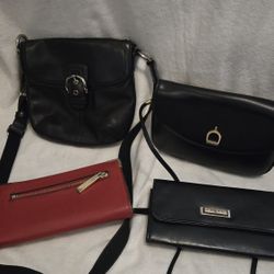 2 Purses And 2 Wallets