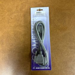 Micro Connectors M02-116A 10' AT Modem Serial Cable (DB9 Female to DB25 Male) 