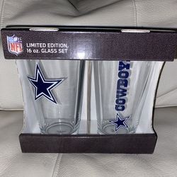 Cowboys Glass Set.