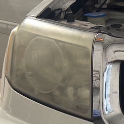 Headlight Restoration With Clear Coat