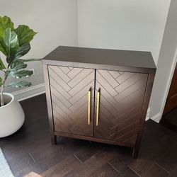 Storage Cabinet Dark Brown