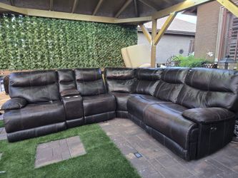 Leather Sofas Electric Recliners