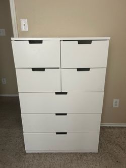 IKEA Nordli White Chest of Drawers