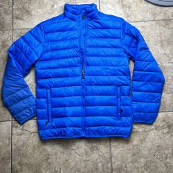 Blue Puffer Jacket 