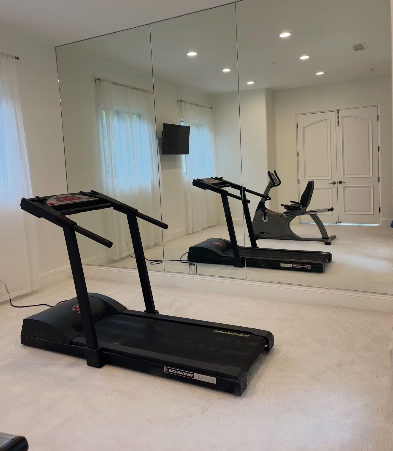 Stationary Bike And Treadmill