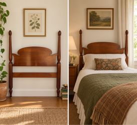 Twin size Mahogany Headboard