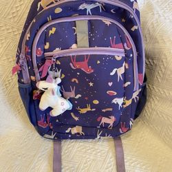 Girls Full Size Unicorn Back Pack