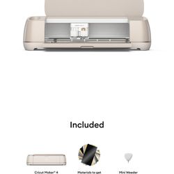 Cricut Maker 4 Brand New/Never Opened!!!$200OBO/ Retails $389.99