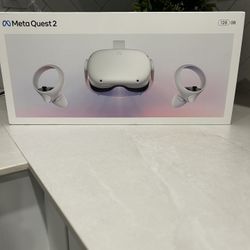 Meta Quest 2 128 GB All-In-One Advanced Virtual Reality Headset Gaming Console