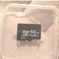 64gb Micro SD Memory Card - MAKE ANY OFFER