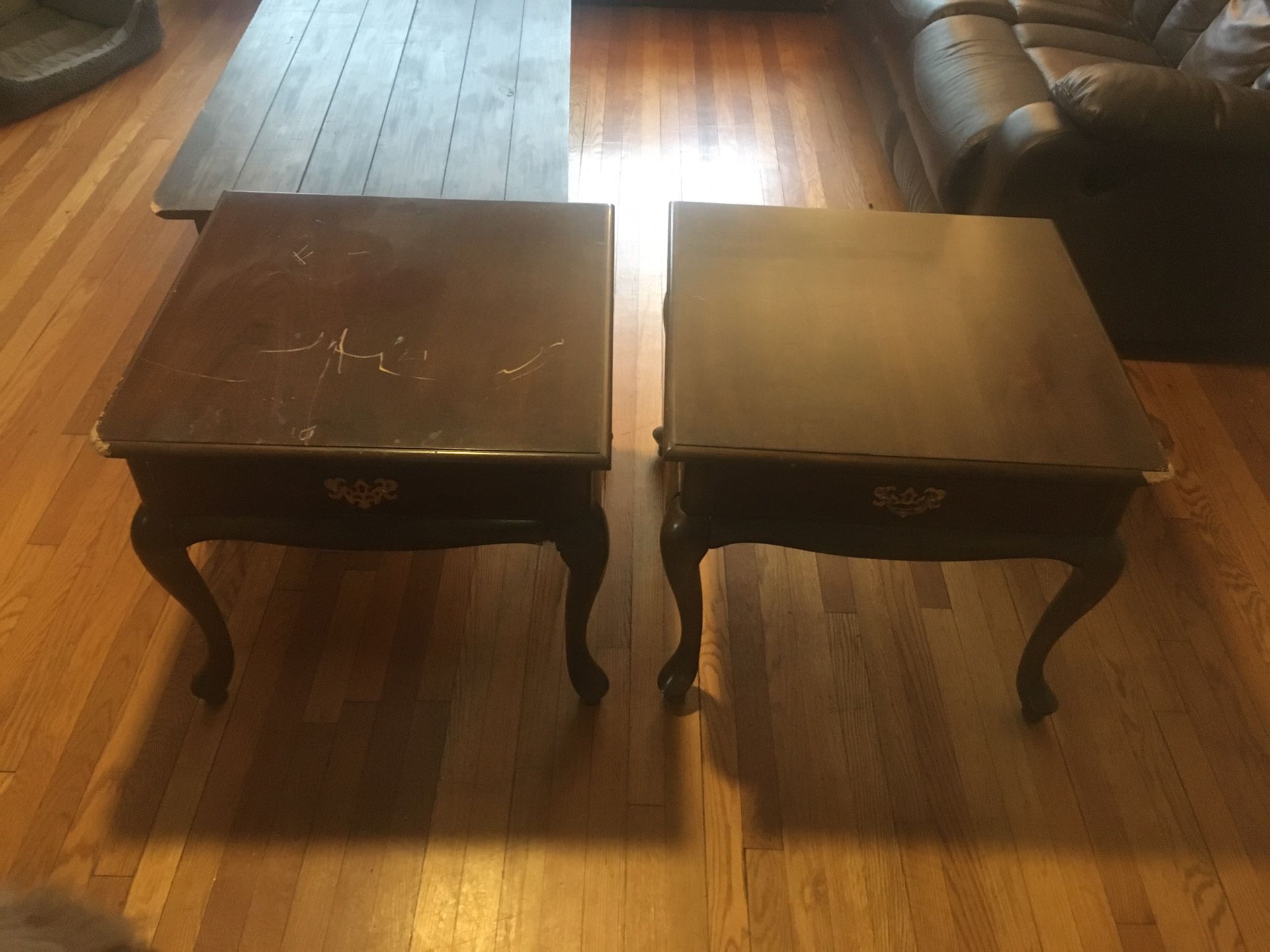 End table matching