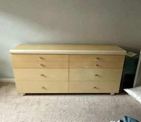 Italian Made Dresser with 6 drawers / double dresser