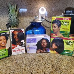 Women's Hair Color And Olive Oil Relaxers