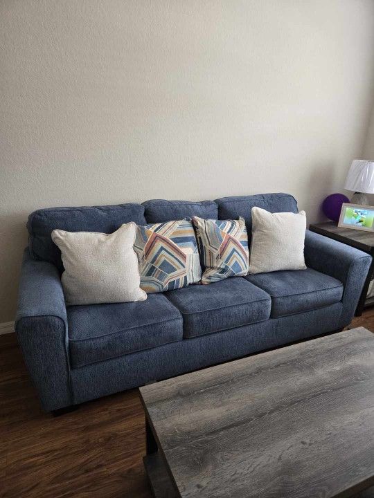 Couch/Queen Sleeper/pillows
