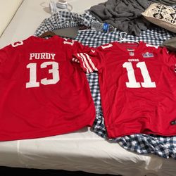 Never Worn Aiyuk And Purdy jersey 