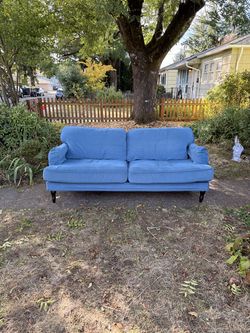 Blue Couch - $25 obo - Today only