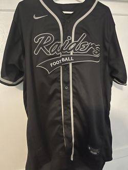 Raiders Baseball Jersey 2xl