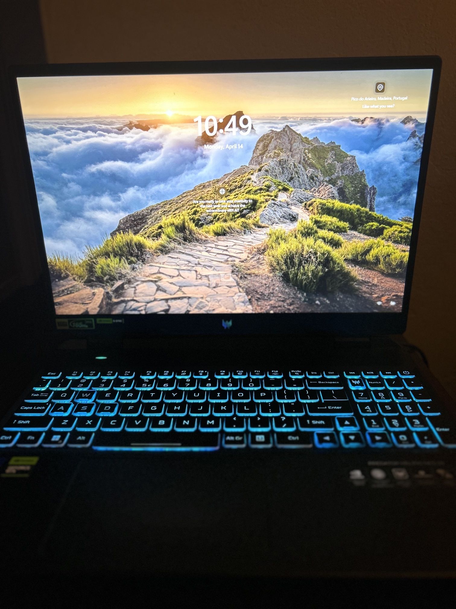 Acer Neo Helios Predator 16