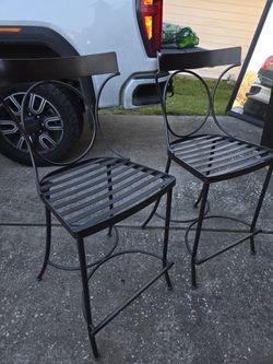 Metal And Heavy Bar Stools