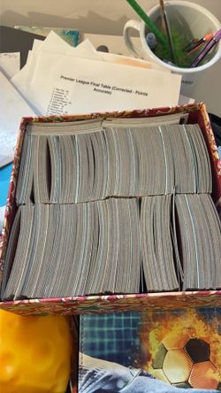 Football card lot