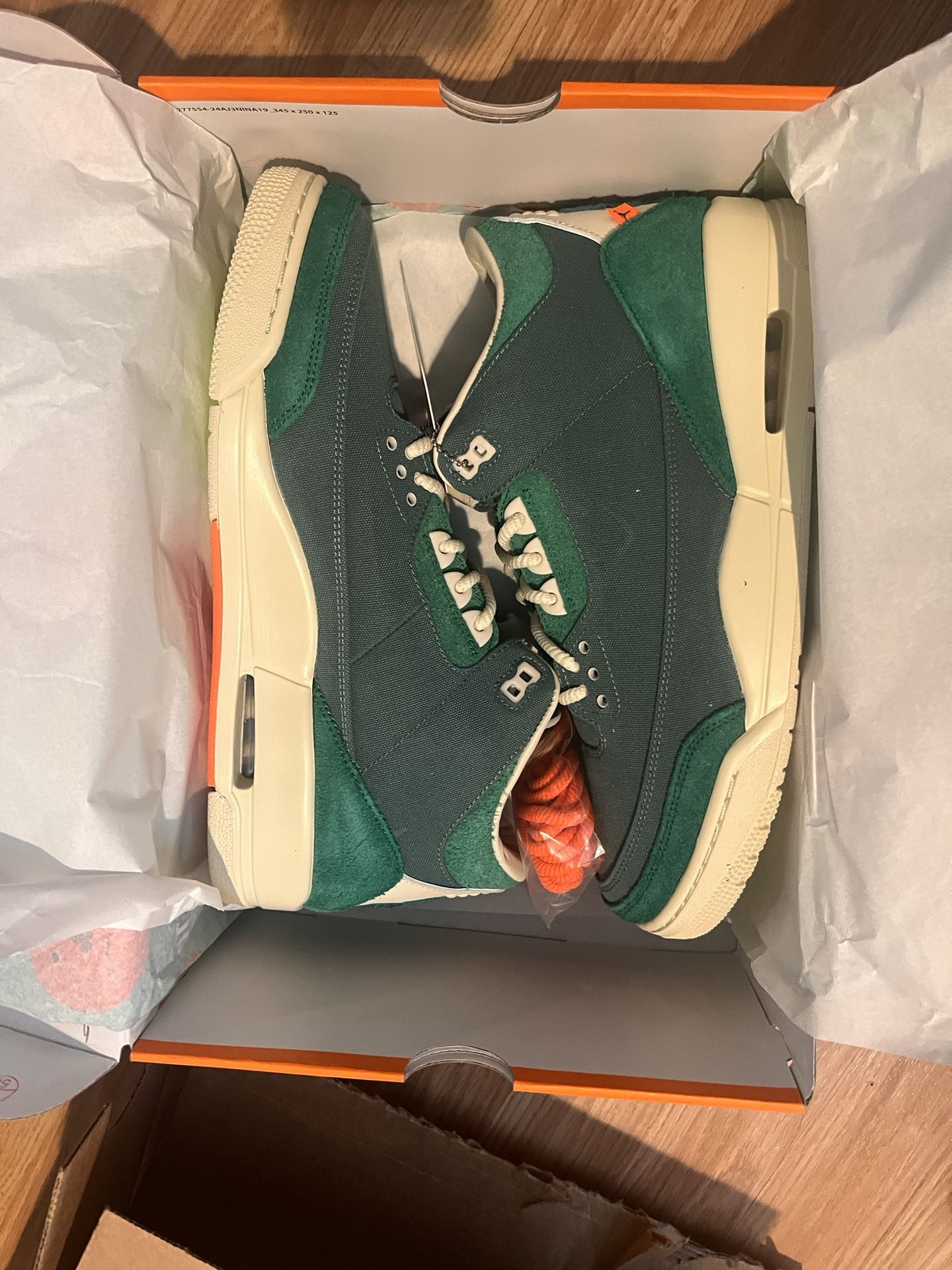 Jordan 3 Nina Chanel Size 11 M 12.5 W