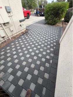 Pavers turf