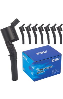 KSU Compatible With Ignition Coil Pack for Ford EXPEDITION EXPLORER F-150 F-250 F-350 F-450 CROWN VICTORIA E-150 E-250 E-350 E-450 MUSTANG THUNDERBIRD