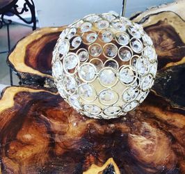 Gold color cristal center pieces
