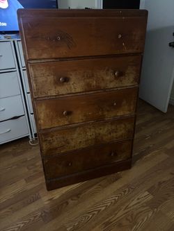Wooden dresser