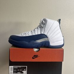 Men Jordan Retro 12 Size 11 French Blue 