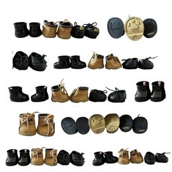 Build A Bear Shoe Bundle 3 Pairs For Stuffed Animal 